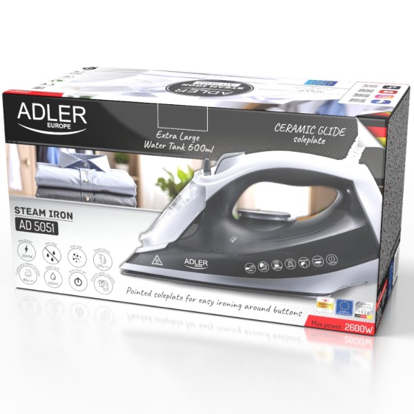 Фото - Утюг Adler AD 5051